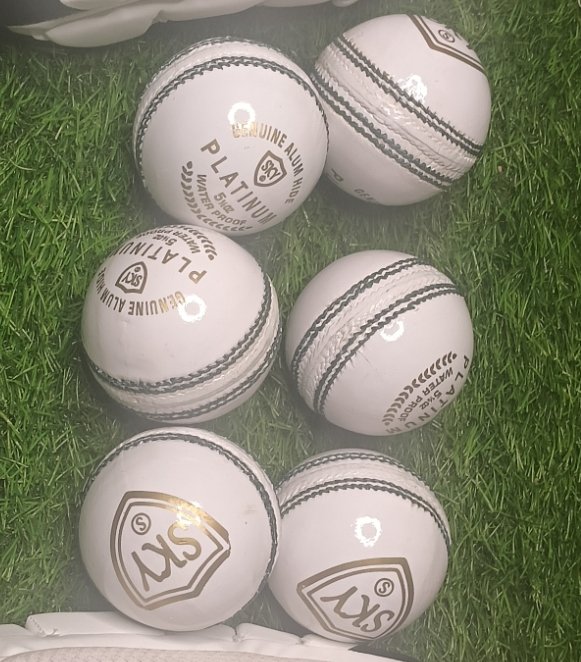 SKY Platinum White leather balls (moq6balls)