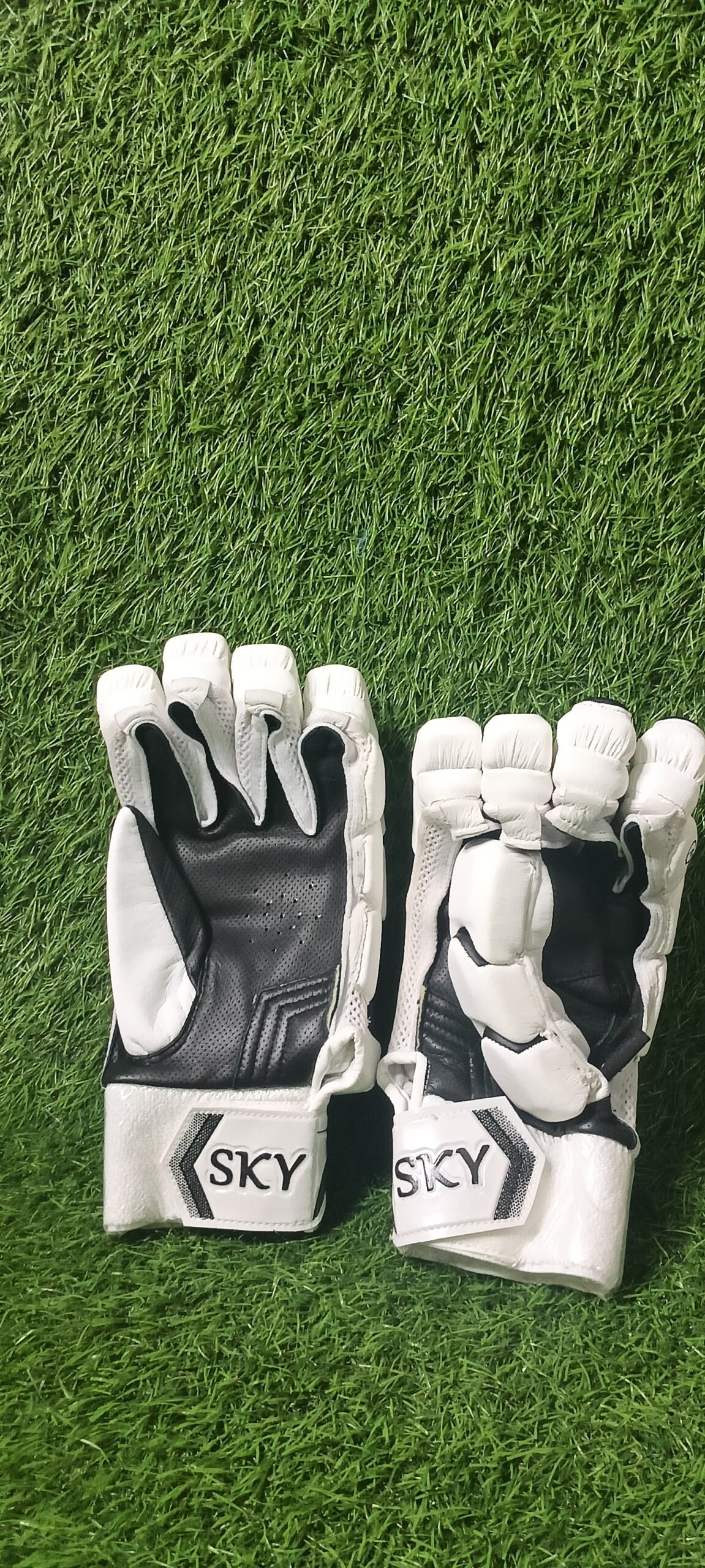 Sky Platinum Edition Black Pitard Batting Gloves (Men’s RH)