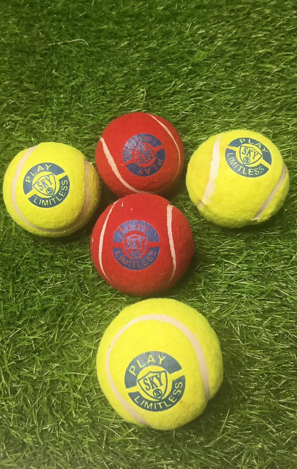 Sky Light Tennis Ball TRI Pack