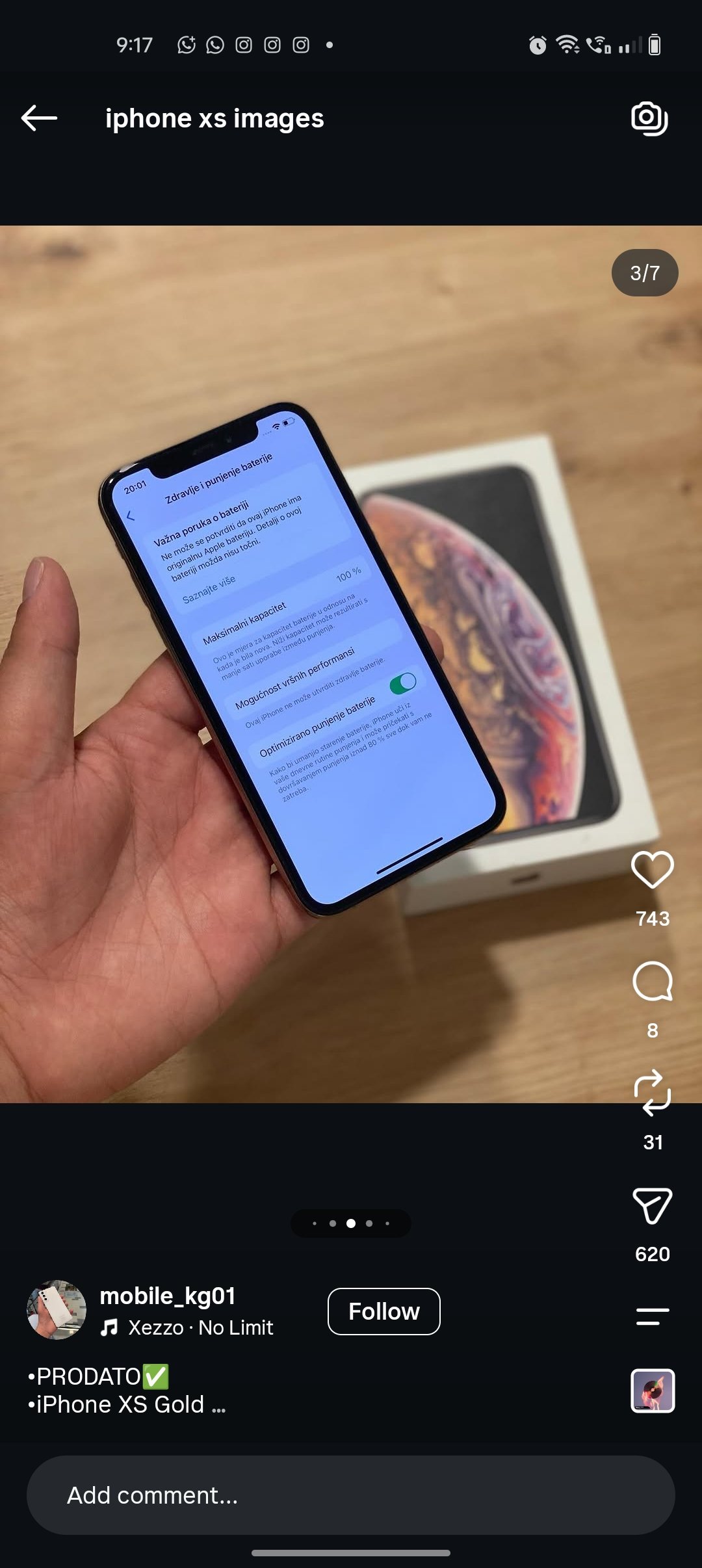 Iphone xs